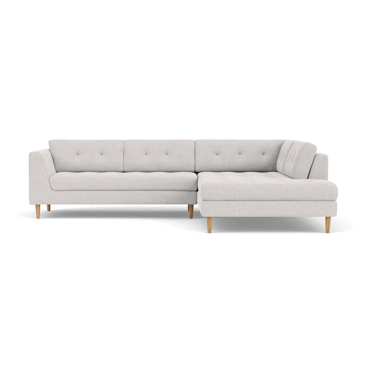 Nelson Fabric Right Corner Sofa