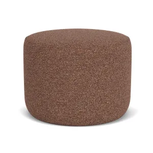 No. 9 Boucle Ottoman