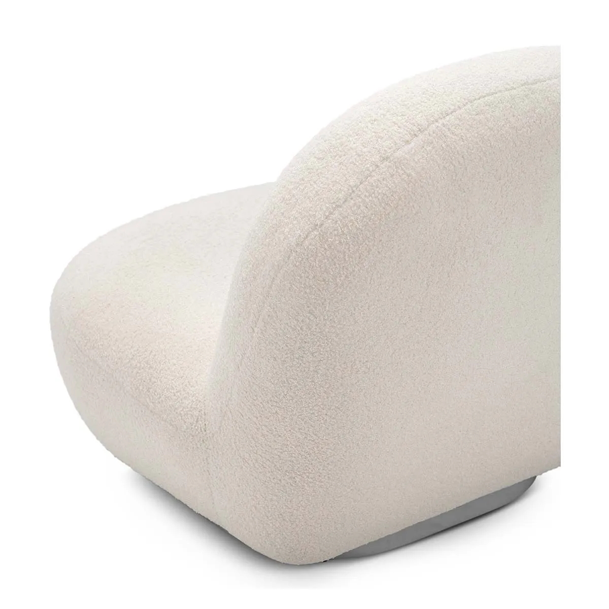 Pacha Low Slung Boucle Lounge Chair
