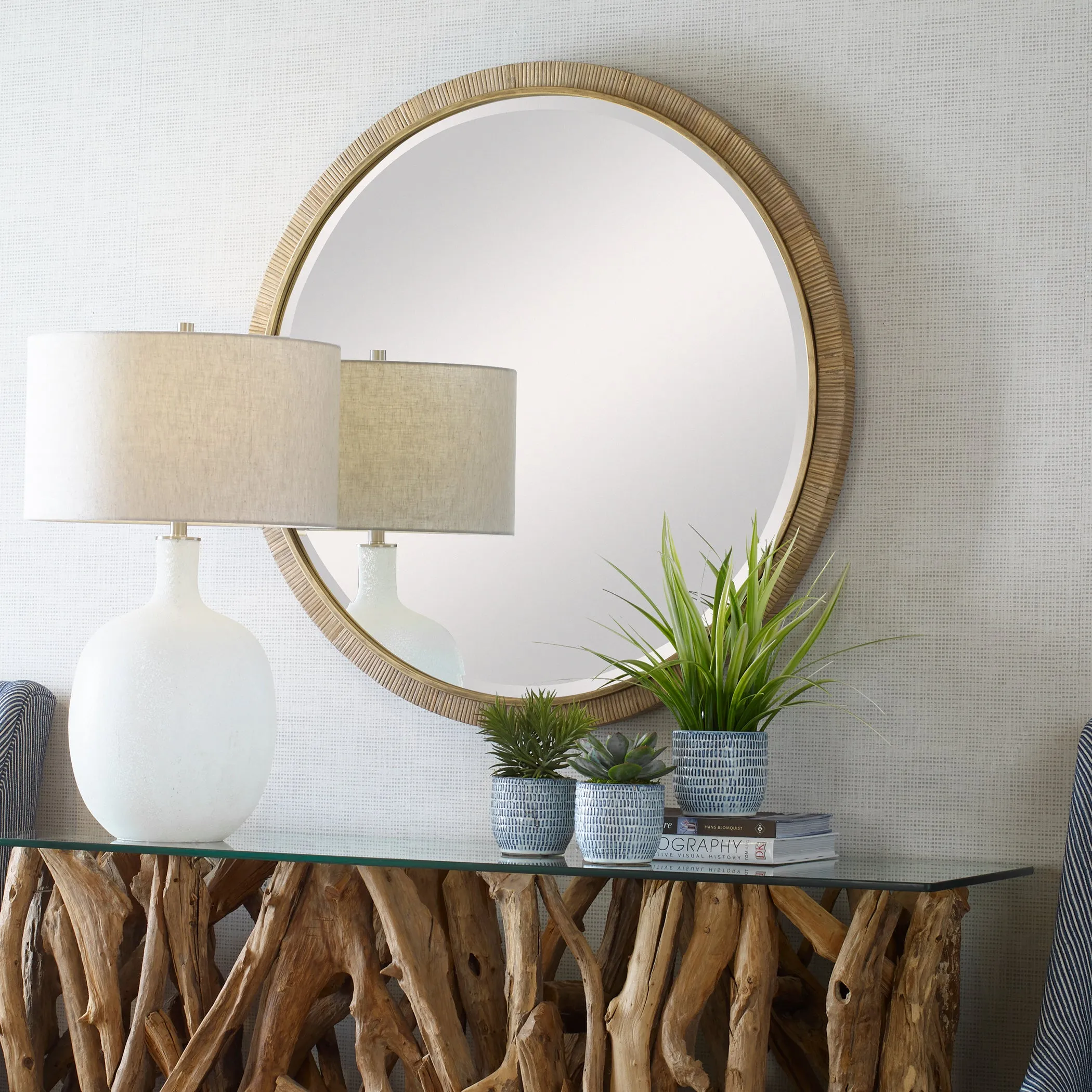Paradise Round Mirror