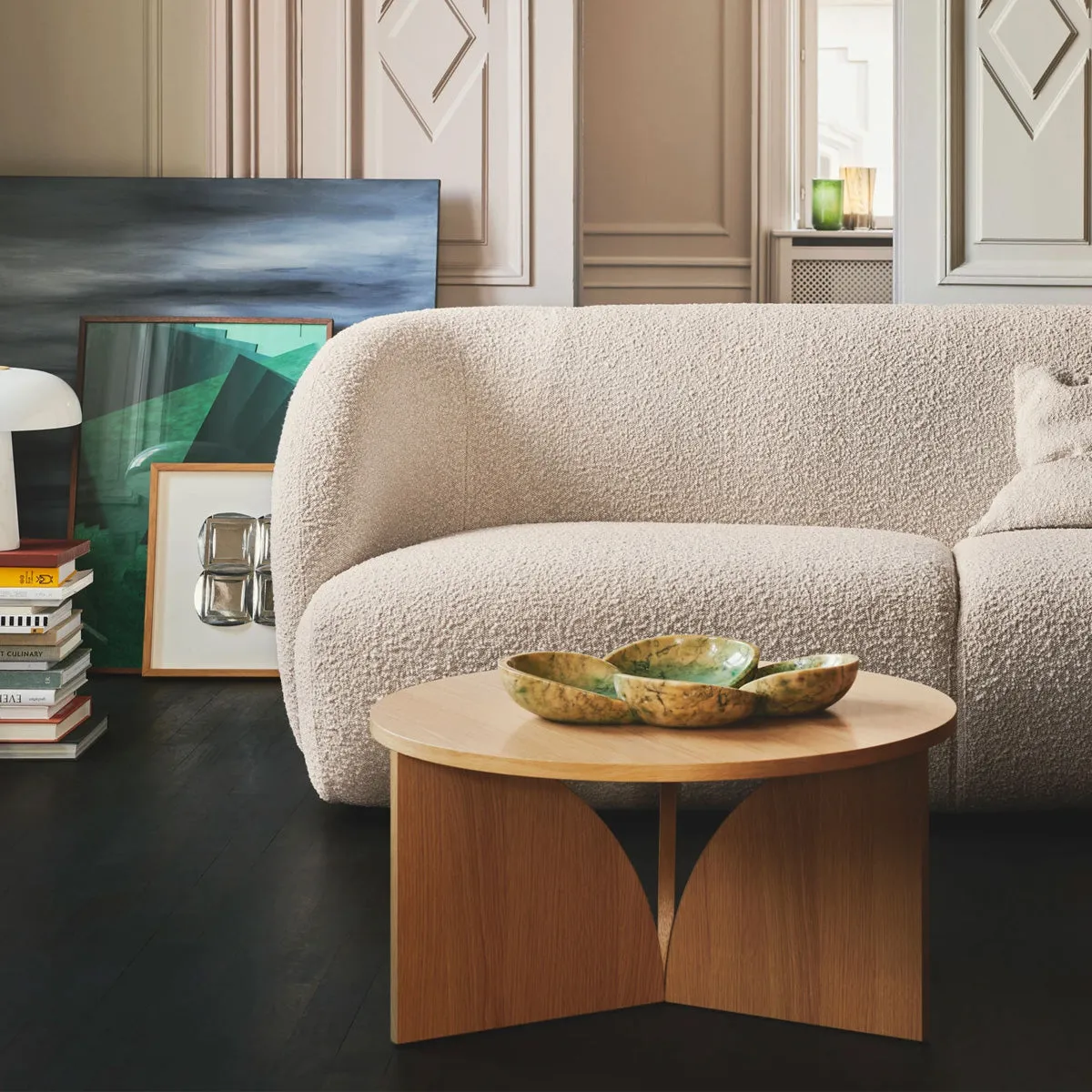 Paula Boucle 2 Seater Sofa