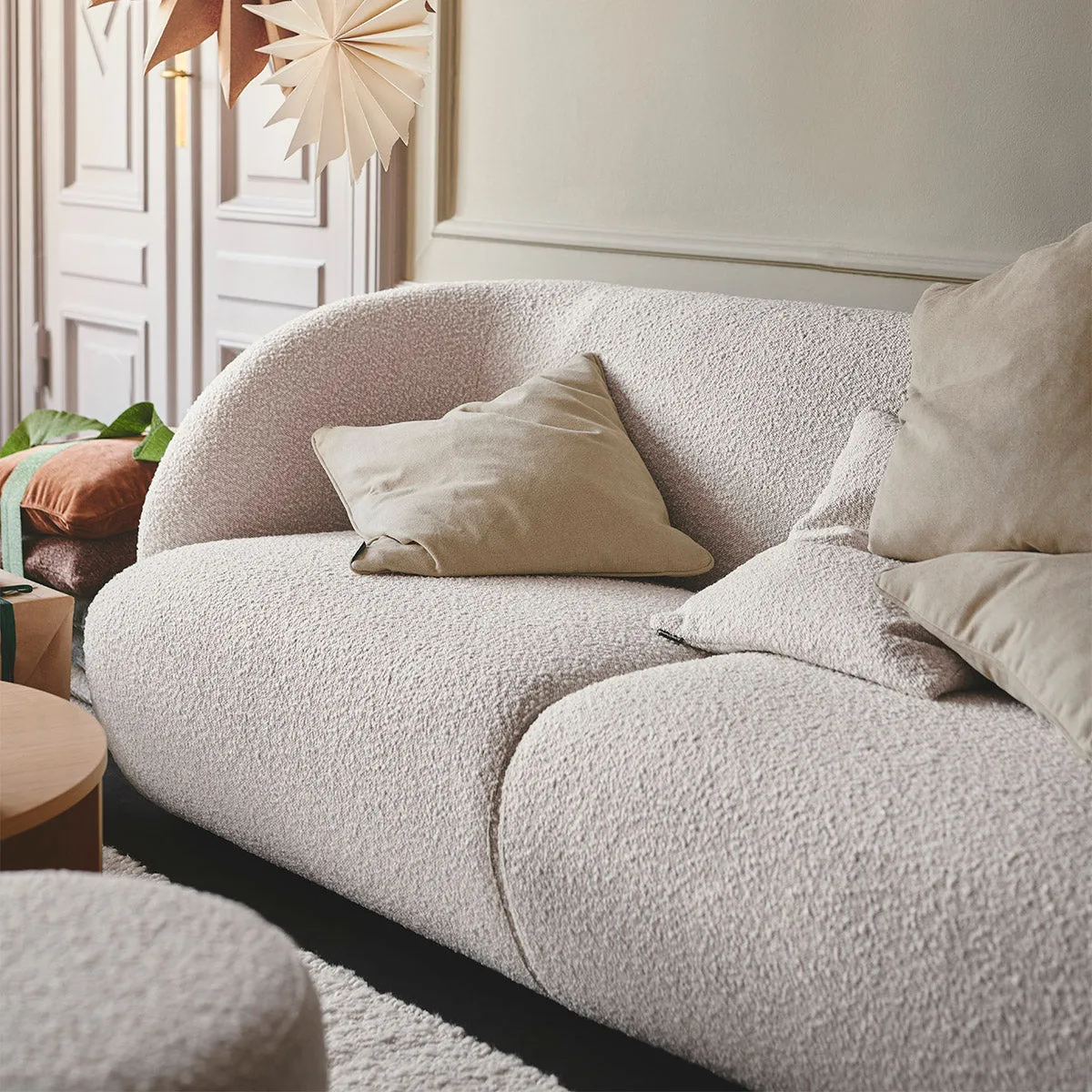 Paula Boucle 2 Seater Sofa