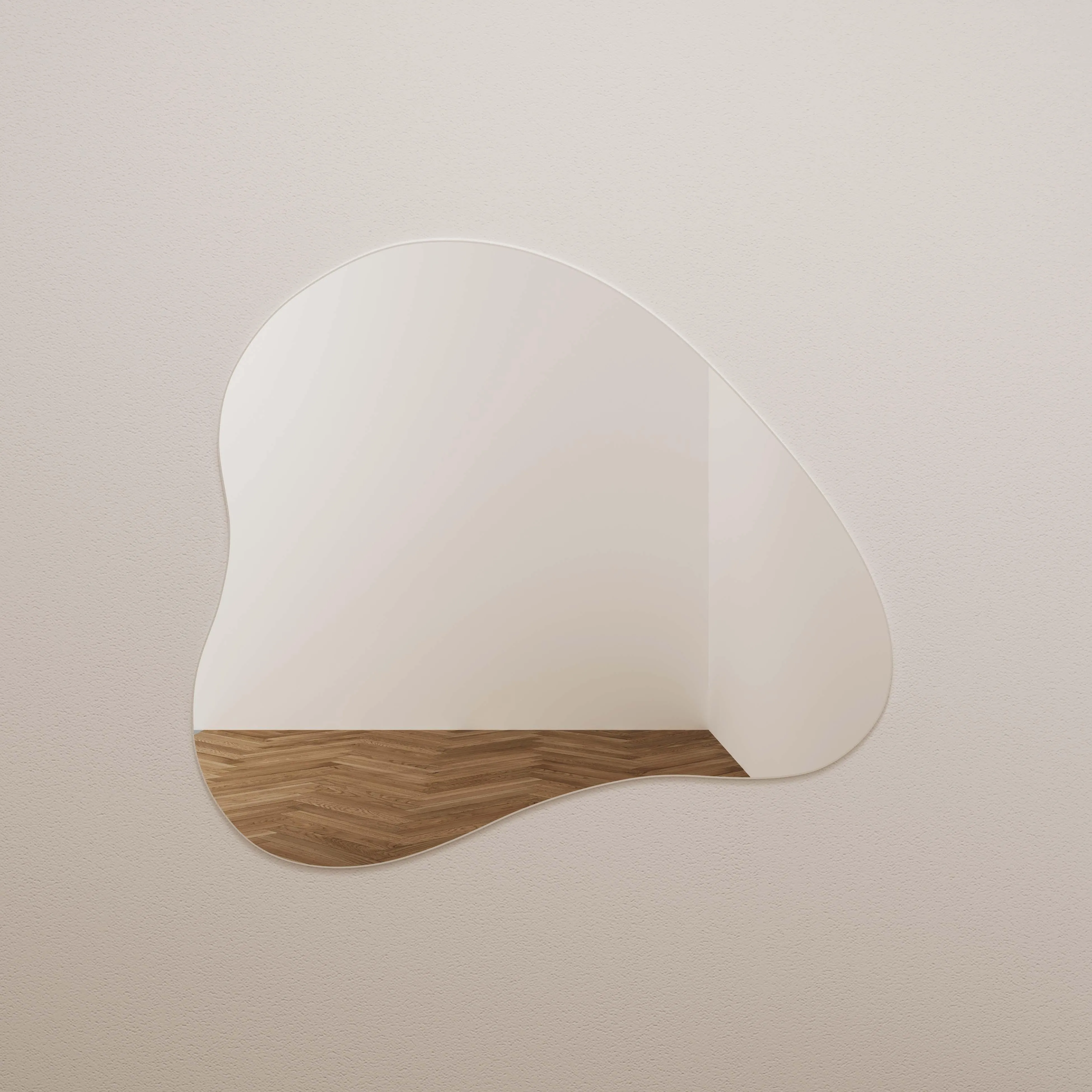 Phoebe LED Teardrop Wall Mirror