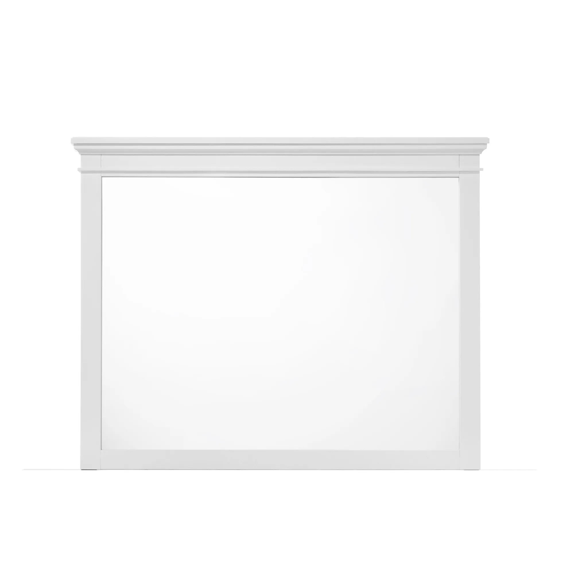 Provence White Wood Mirror