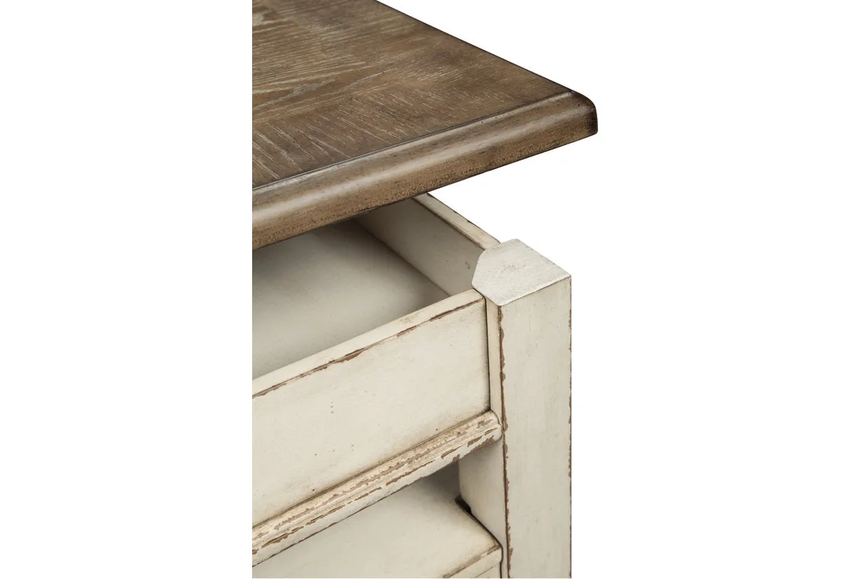 Realyn Coffee Table with Lift Top