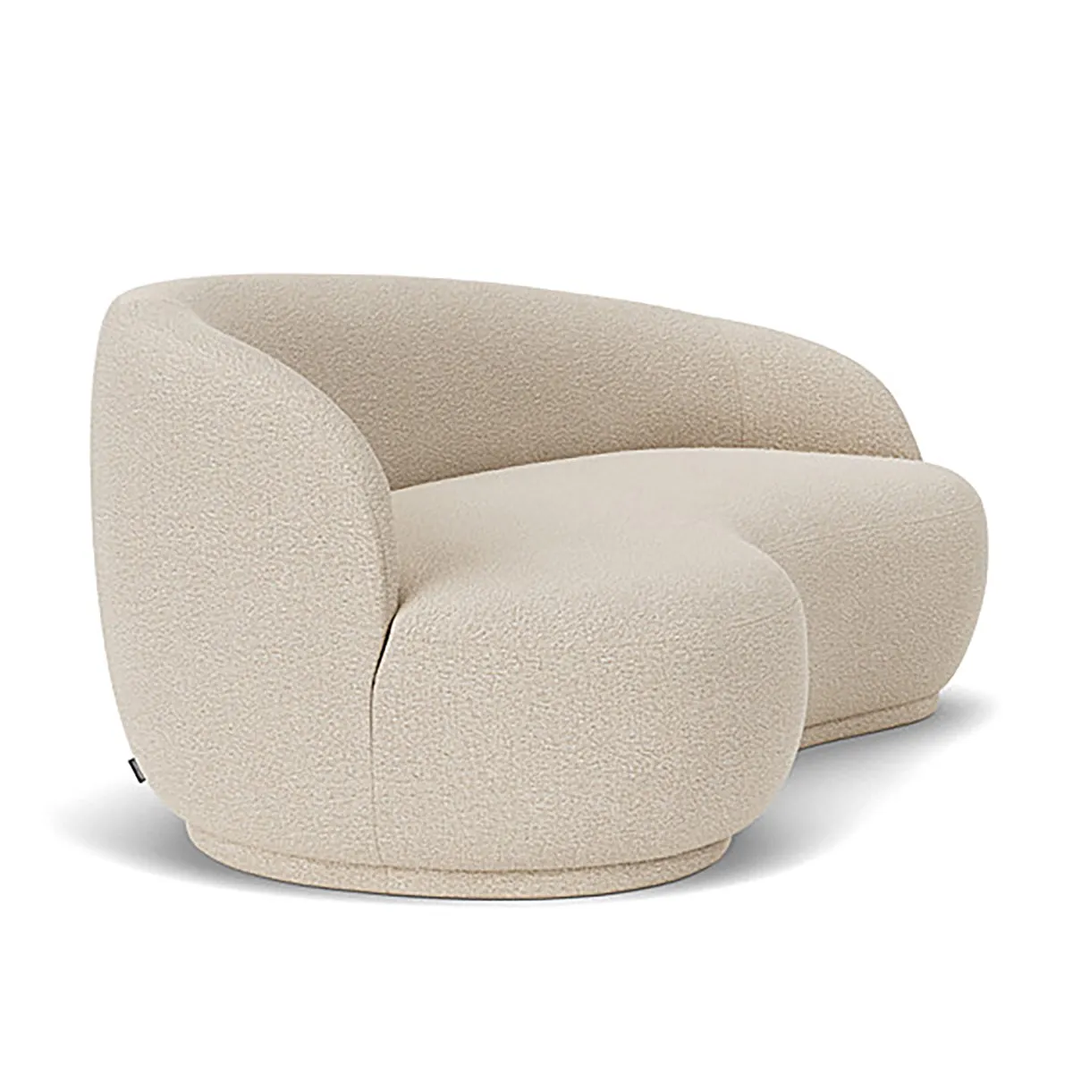 Rose Boucle 2.5 Seater Sofa (Right)