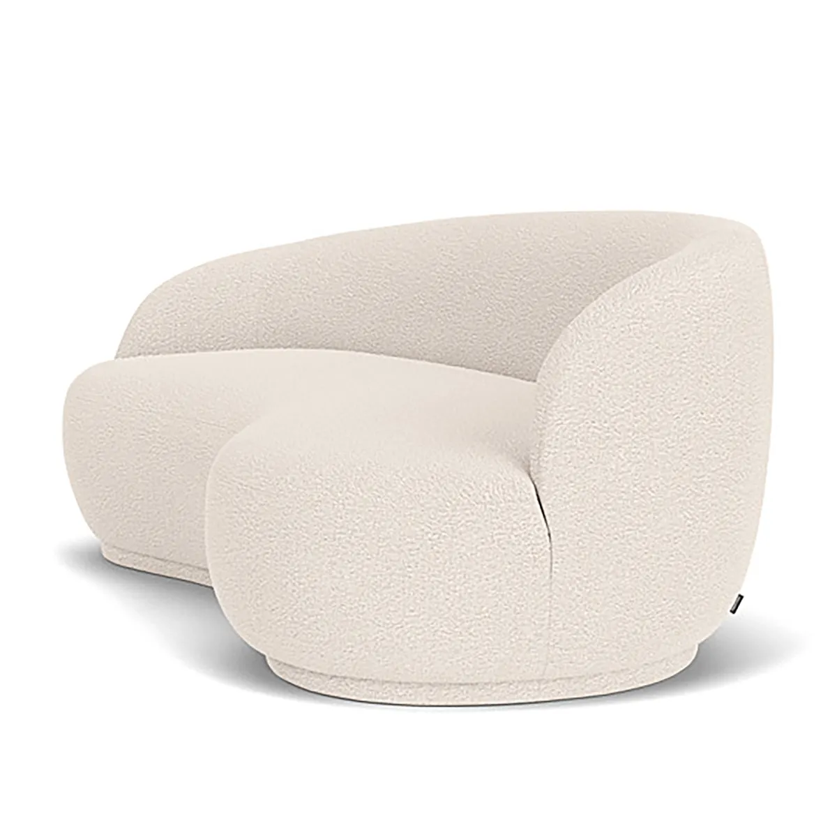 Rose Boucle 2.5 Seater Sofa (Right)