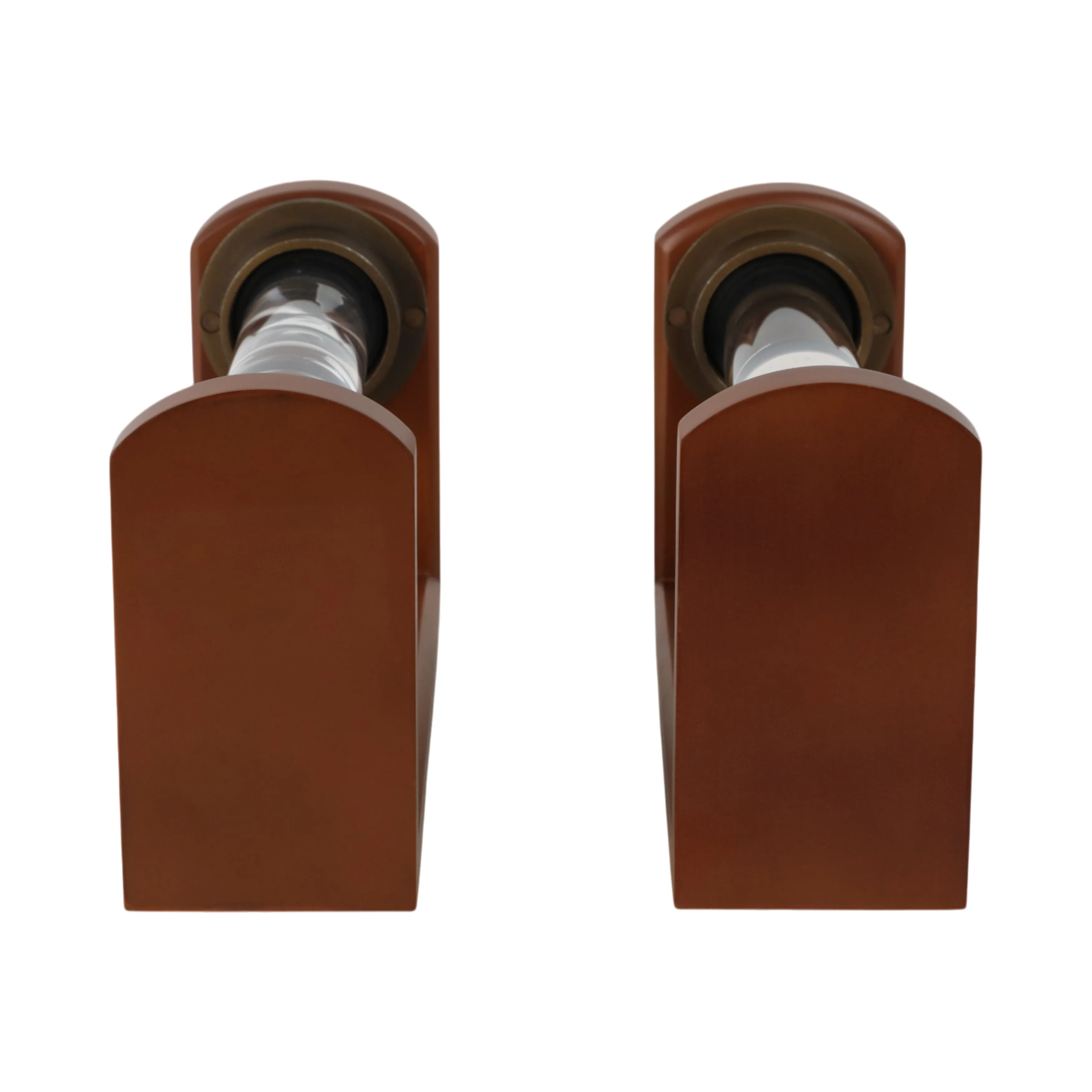 S/2 10" Levine Hourglass Bookends
