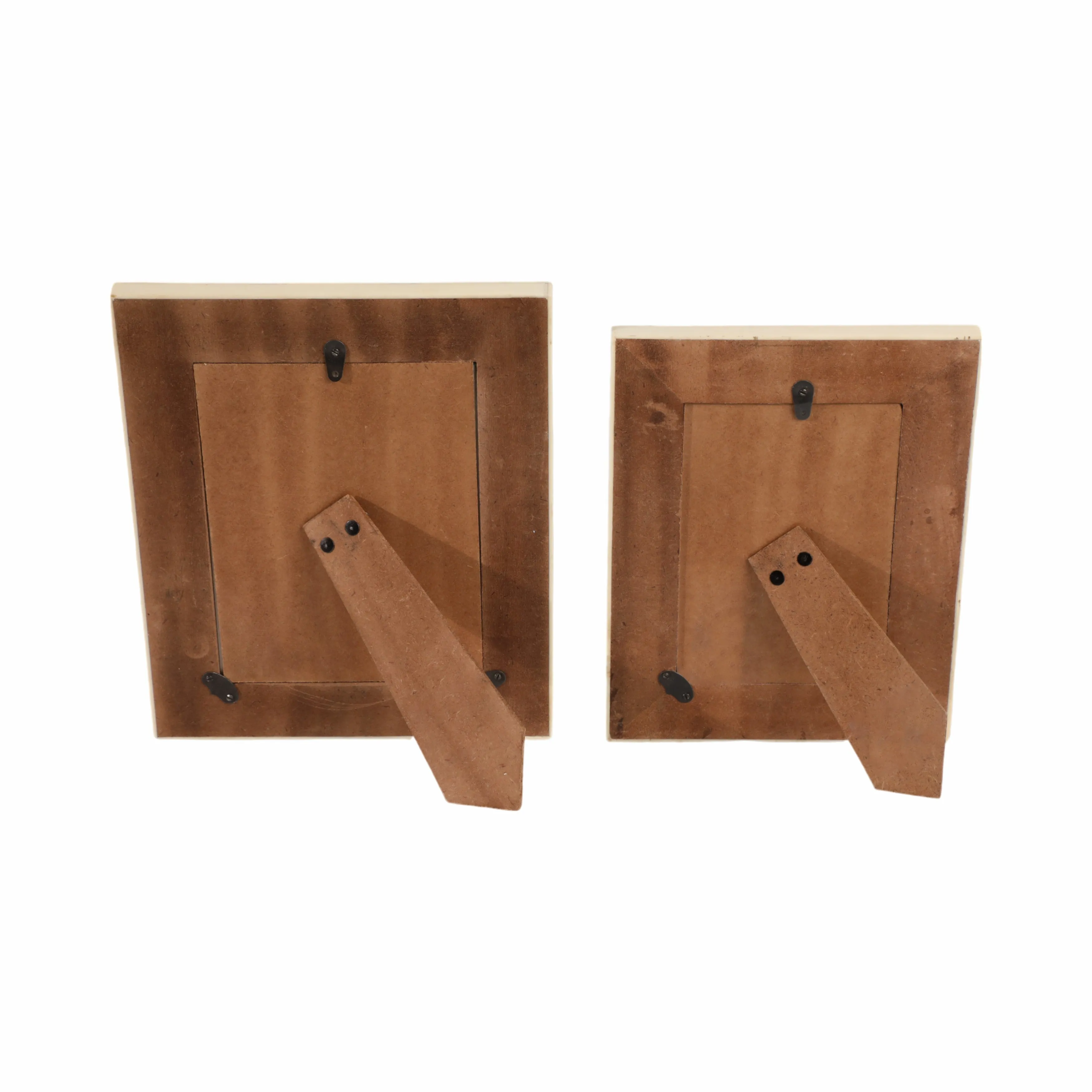 S/2 4/5" Gomez Gold Resin Photo Frames