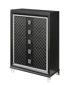 Sawyer Metallic Gray Chest