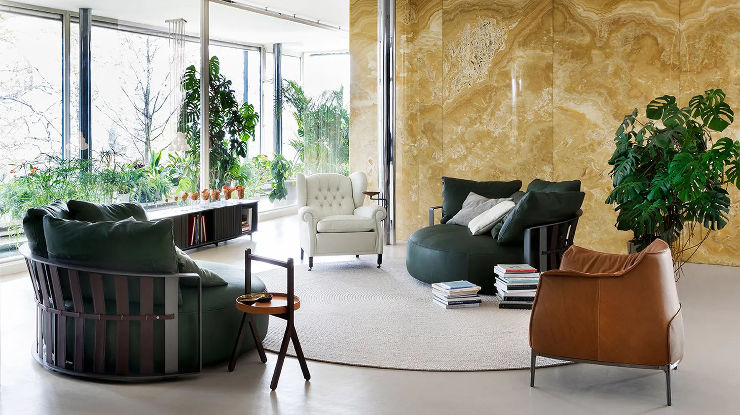 Scarlett Round Sofa