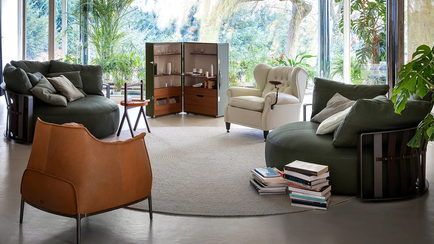 Scarlett Round Sofa