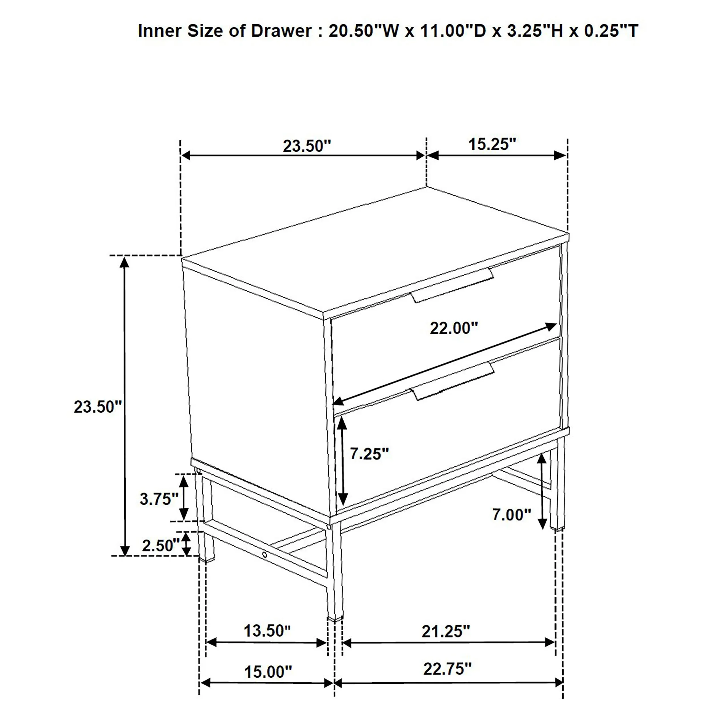 Sonora Nightstand