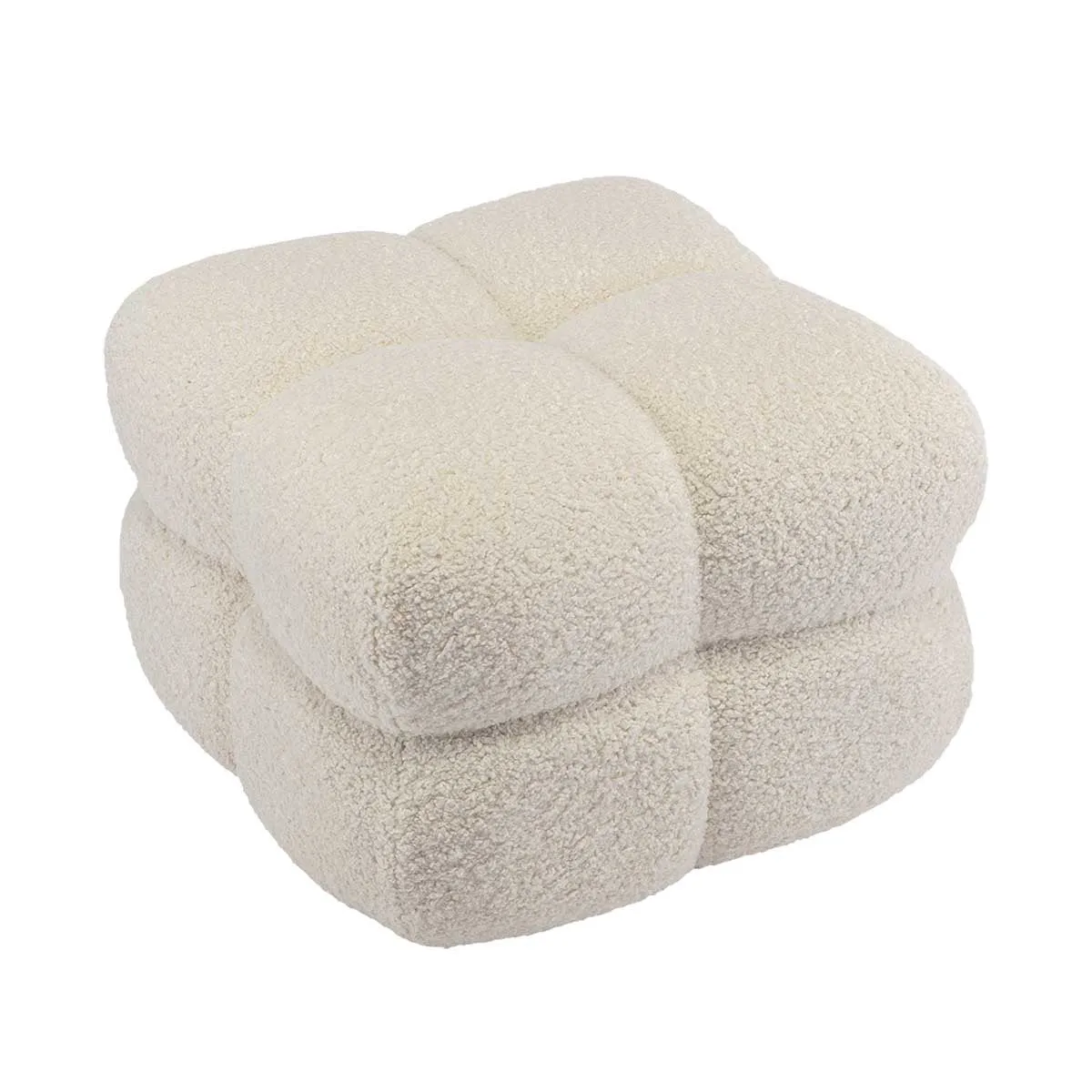 Stella Fur Ottoman