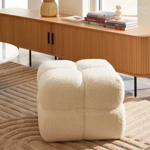 Stella Fur Ottoman