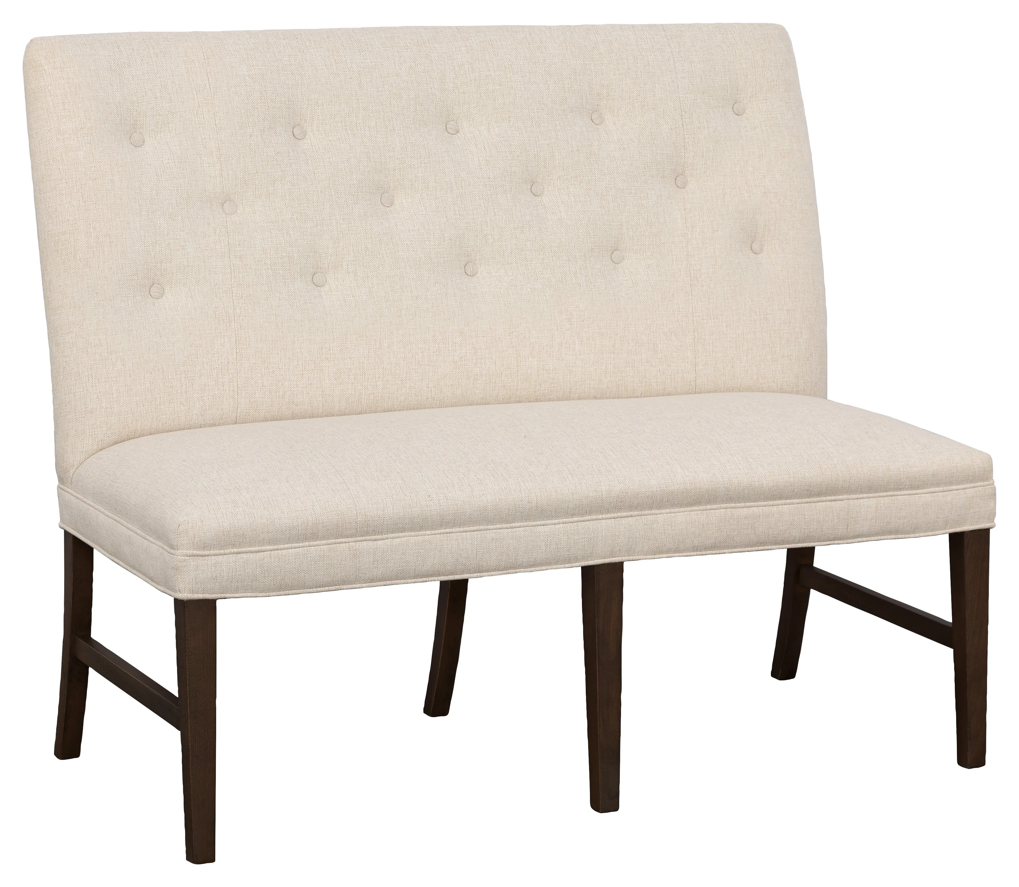 Straight Back Armless Banquette 48"
