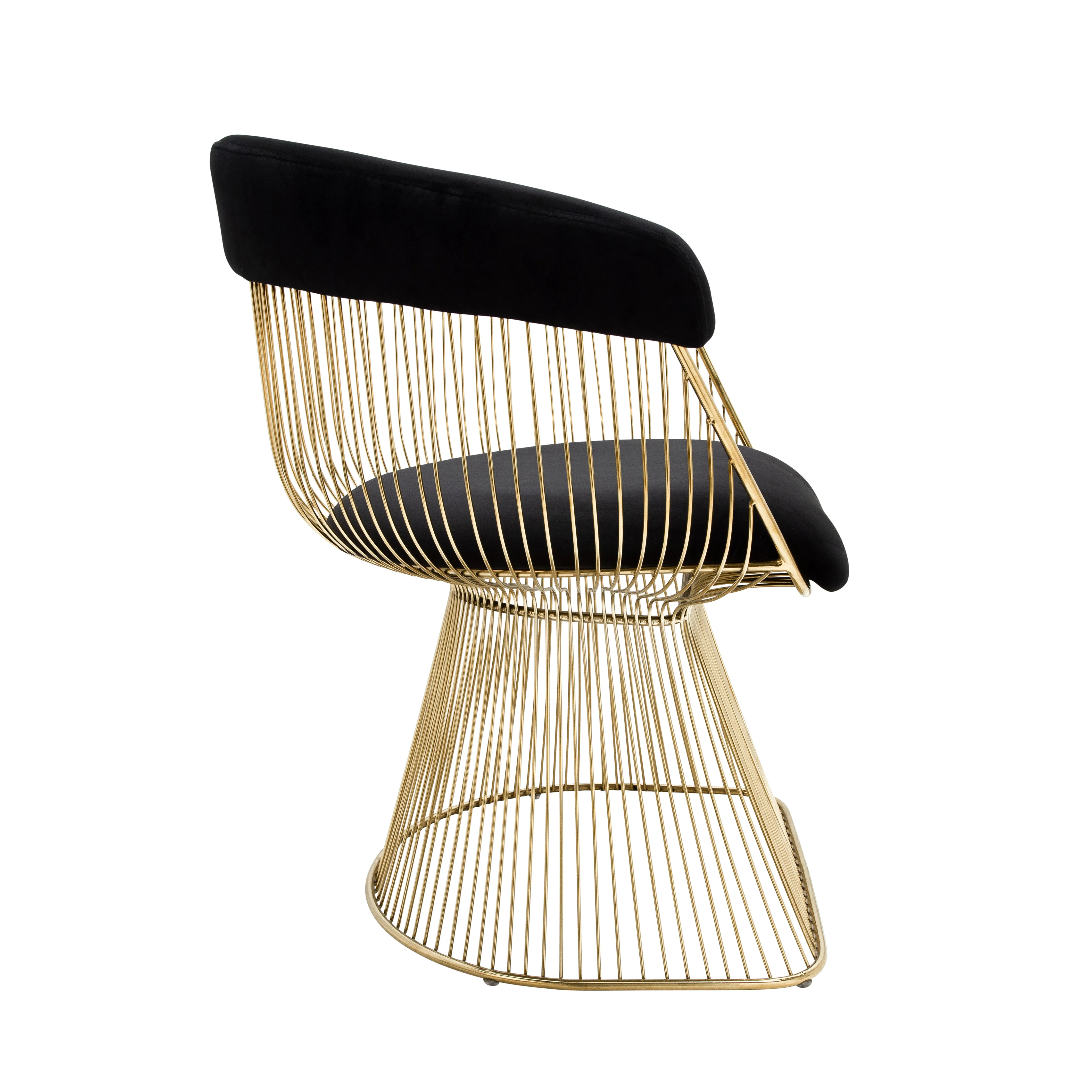 STRAND CHAIR, BLACK/GOLD