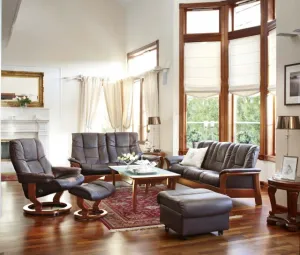 Stressless Buckingham 2 Seater High Back Sofa