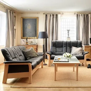 Stressless Buckingham 3 Seater High Back Sofa