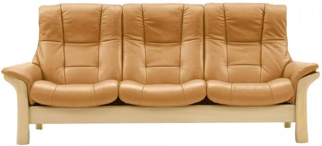 Stressless Buckingham 3 Seater High Back Sofa