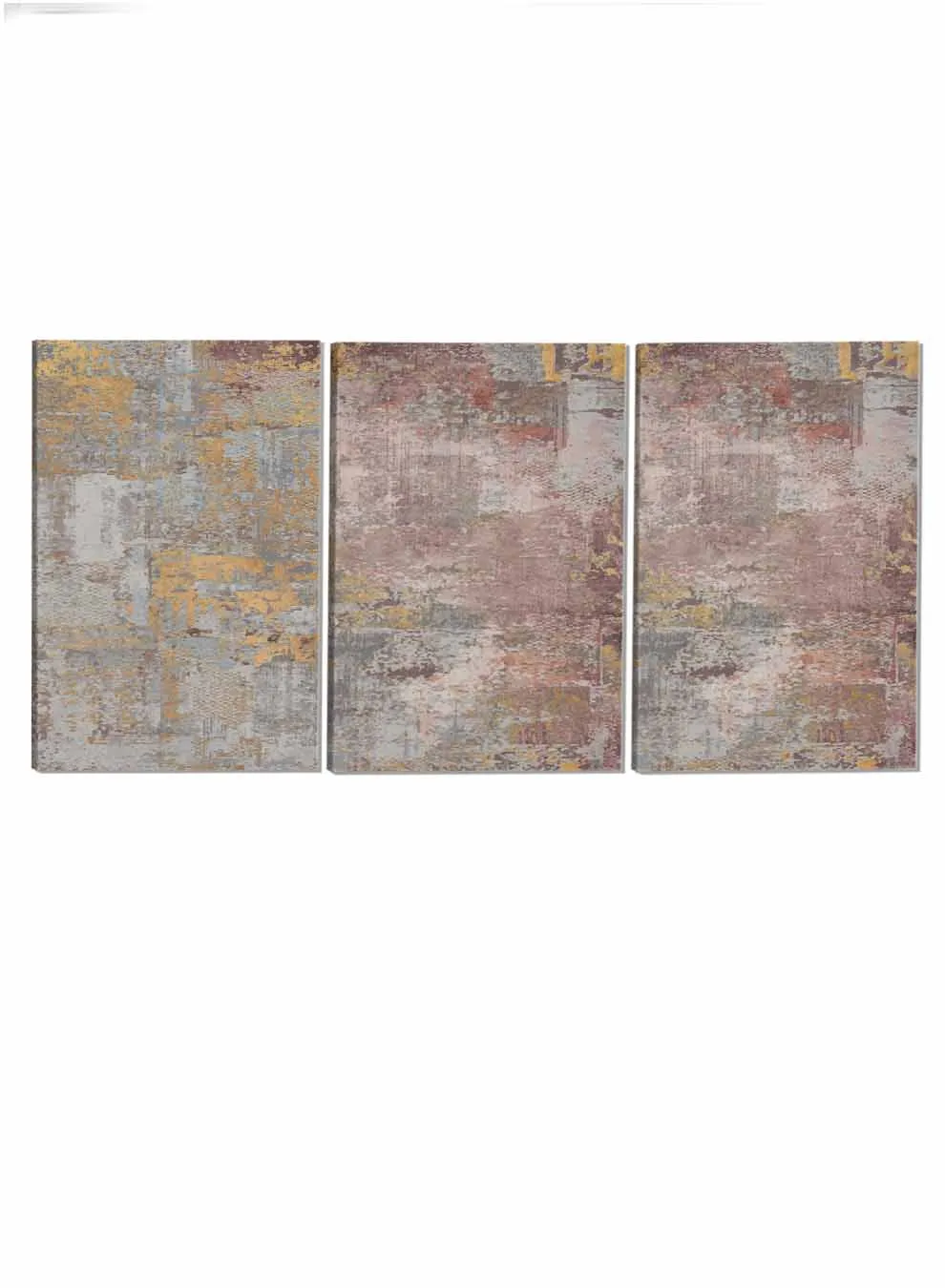 Suit Triptych Abstract Paintings(set of 3)