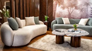 Three-Seater Sofa from Maiden Home, Beige - 220x75x75 cm M110453325