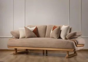 Three-Seater Sofa from Maiden Home, Beige - 220x75x75 cm M110453353