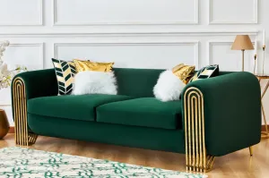 Three-Seater Sofa from Maiden Home, Green - 220x75x75 cm M110453300