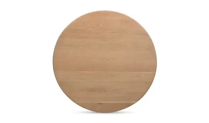Treccia Round Coffee Table Oak