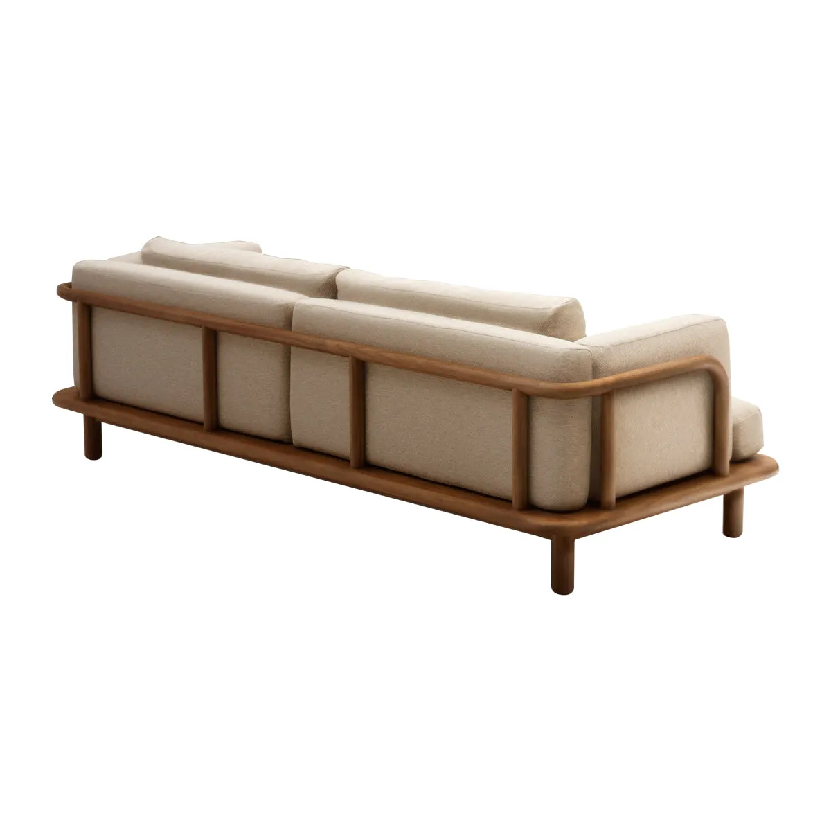 Turqueta 3 Seater Sofa (Teak)