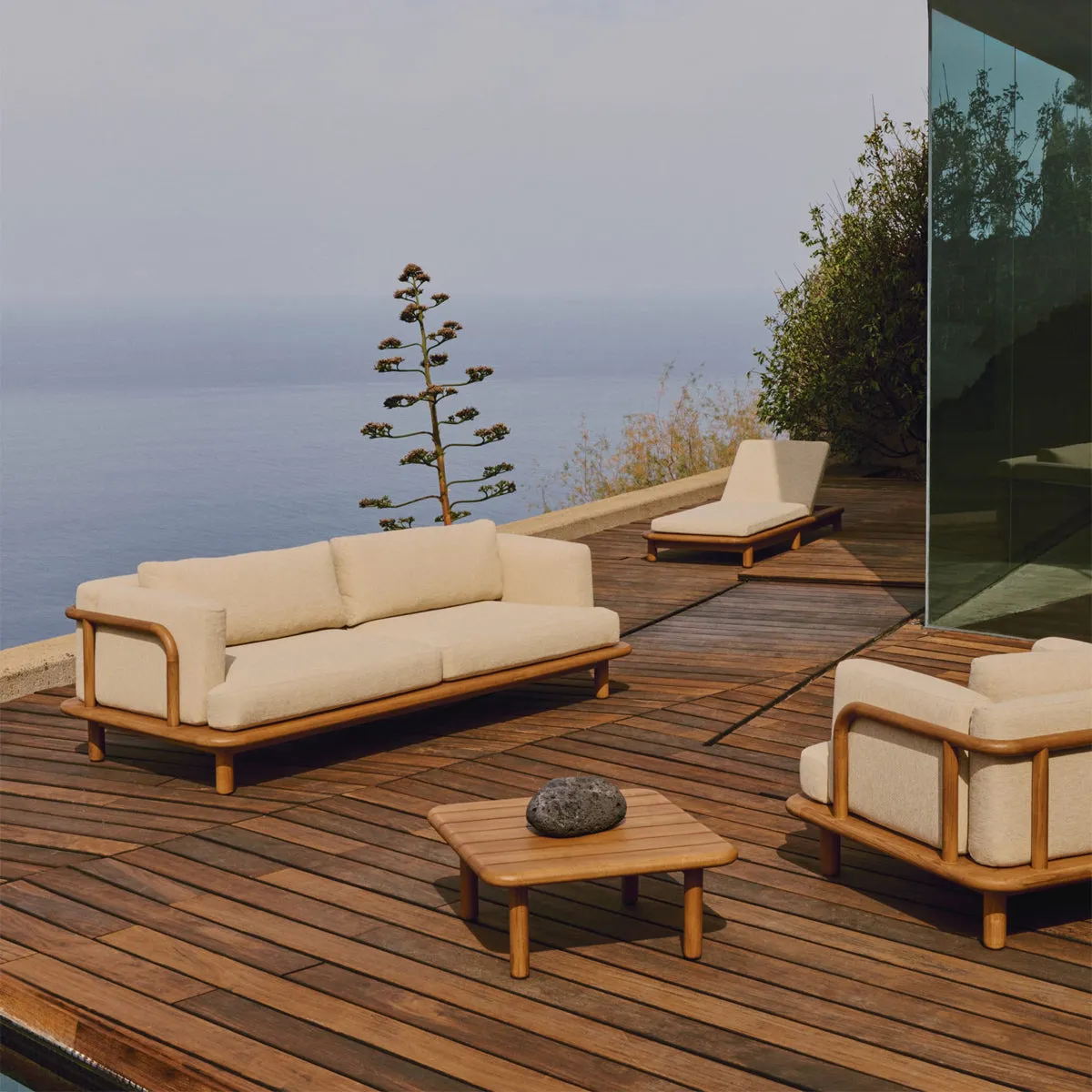 Turqueta 3 Seater Sofa (Teak)