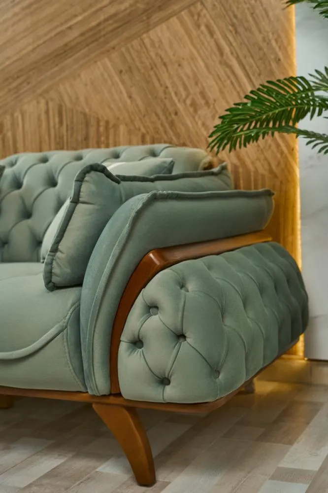 Two-Seater Sofa from Maiden Home, Green - 190x75x75 cm M110453282