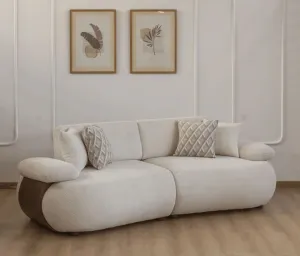 Two-Seater Sofa from Outar, White - 190x75x75 cm M110453364