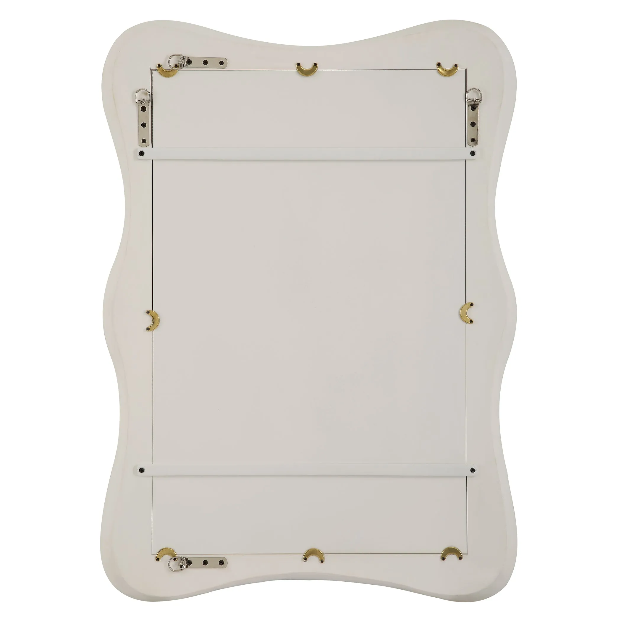 Uttermost Whitehaven Wavy Rectangle Mirror