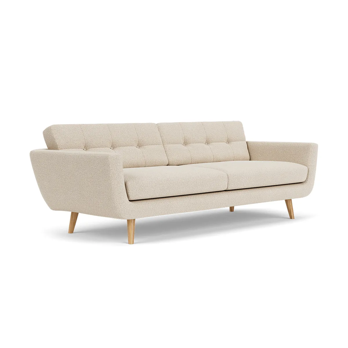 Vera Boucle 3 Seater Sofa