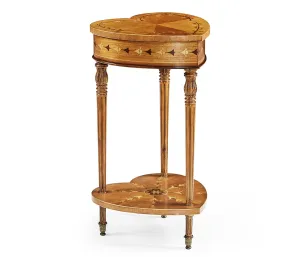 Versailles Collection - Sheraton style "heart" work box