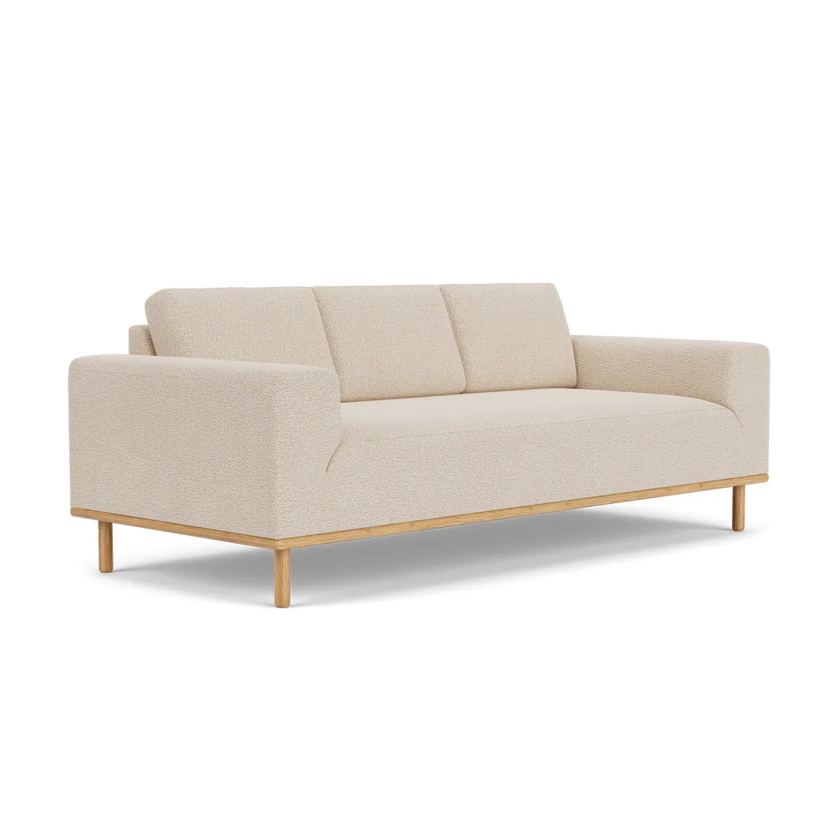 Vilmar Boucle 3 Seater Sofa