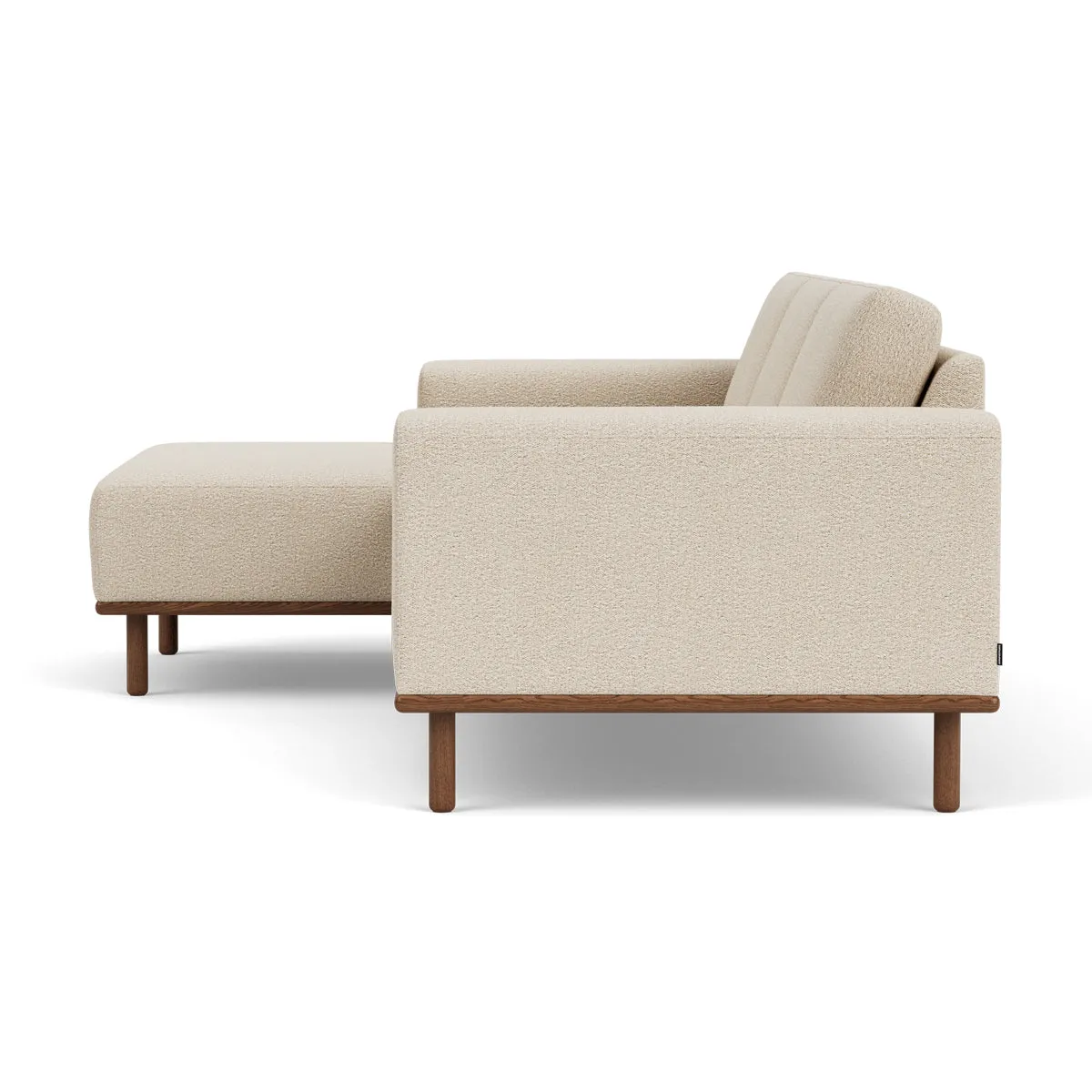 Vilmar Boucle Left Chaise Sofa