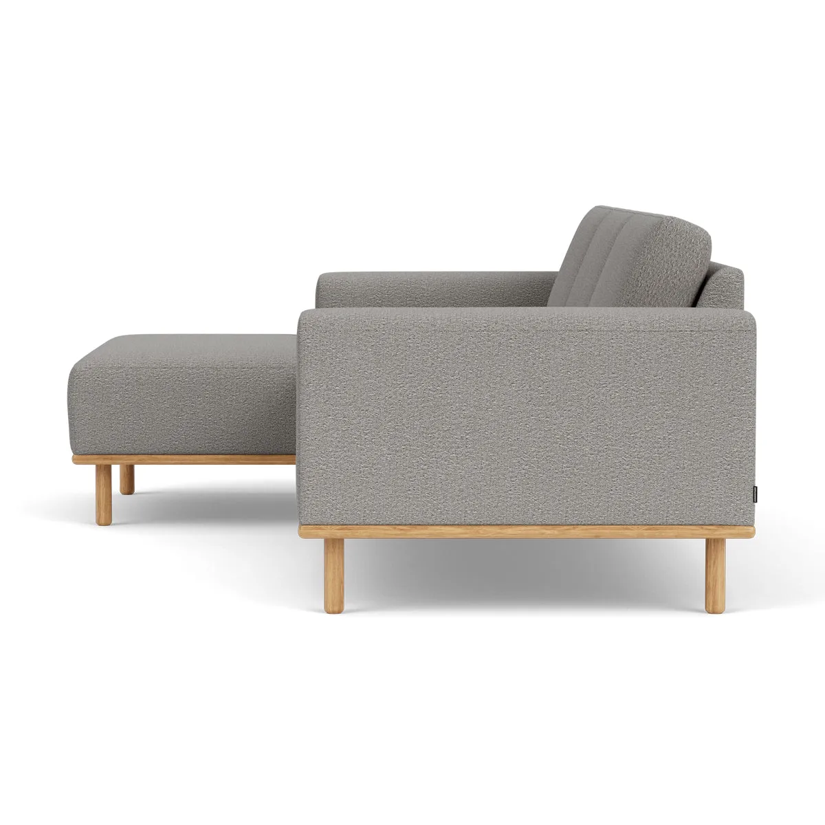 Vilmar Boucle Left Chaise Sofa