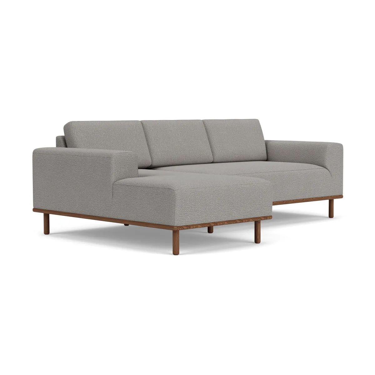 Vilmar Boucle Left Chaise Sofa
