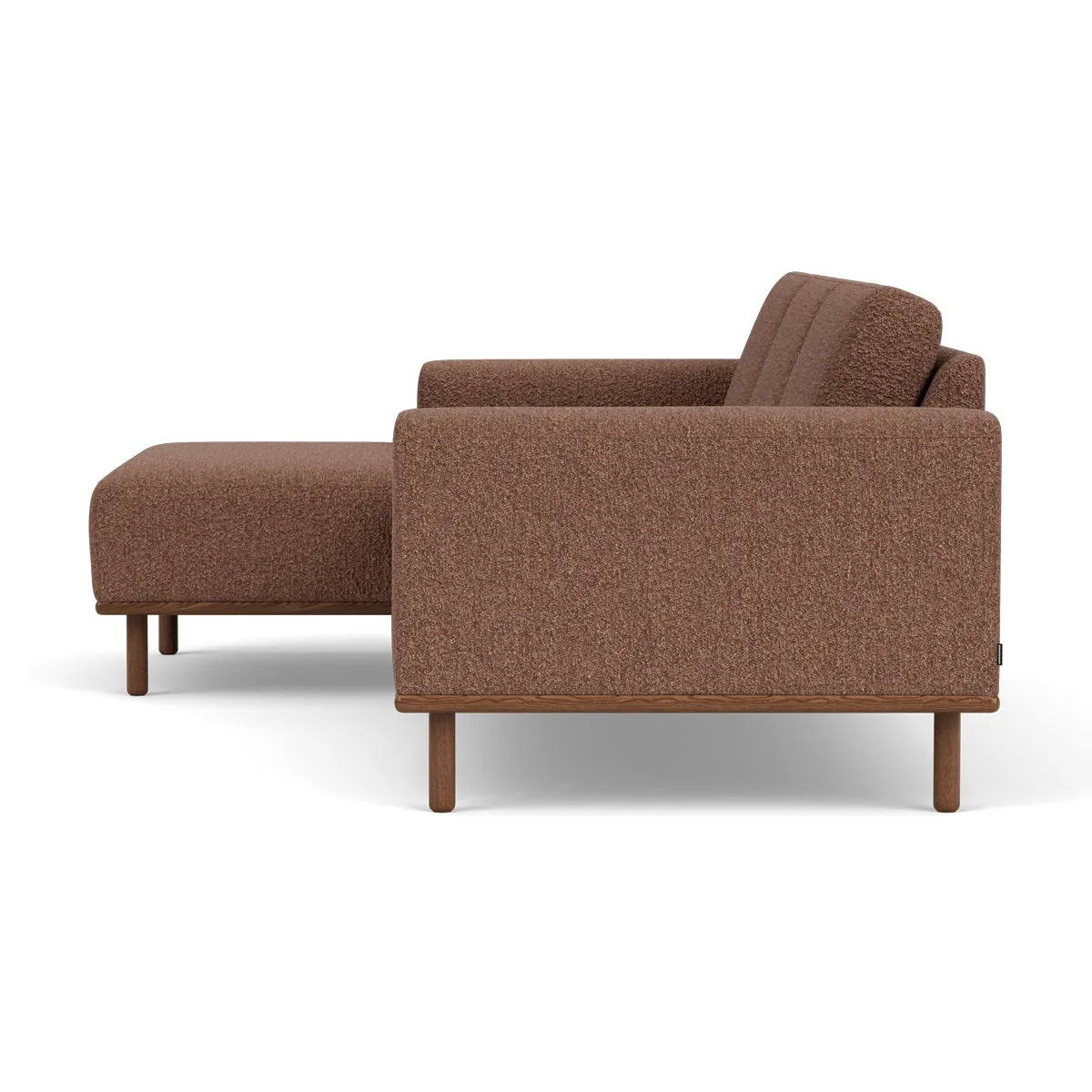 Vilmar Boucle Left Chaise Sofa