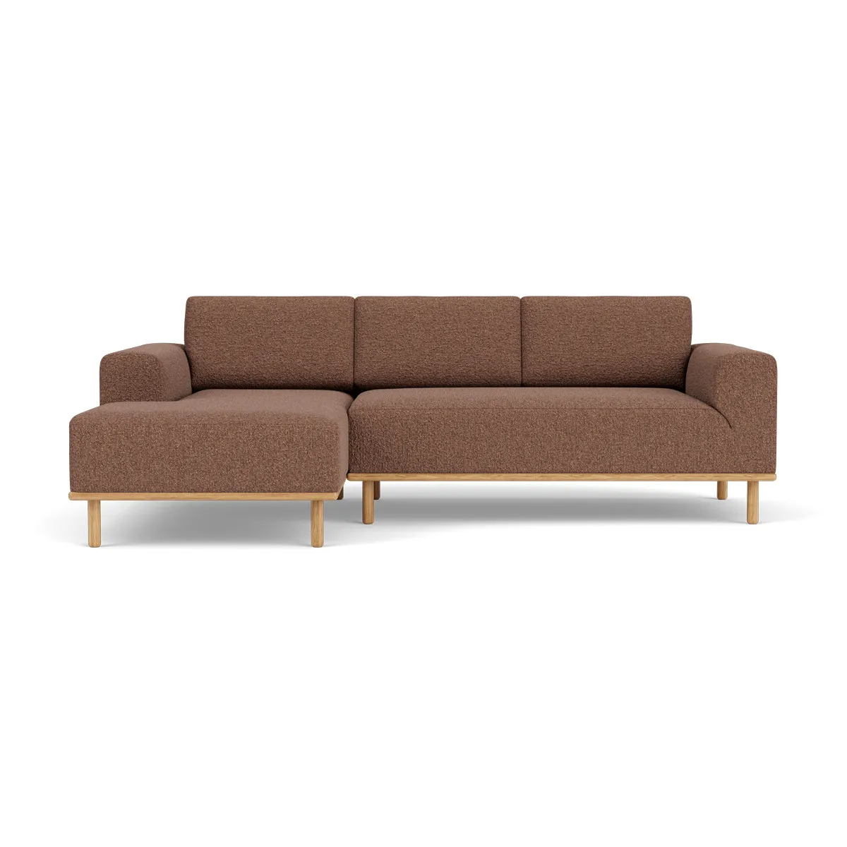 Vilmar Boucle Left Chaise Sofa