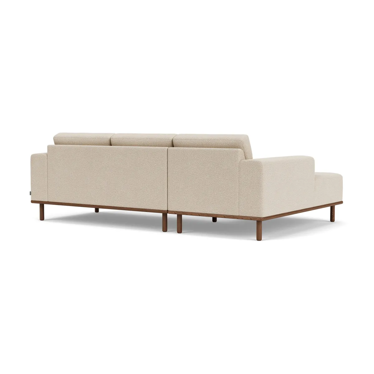 Vilmar Boucle Left Chaise Sofa