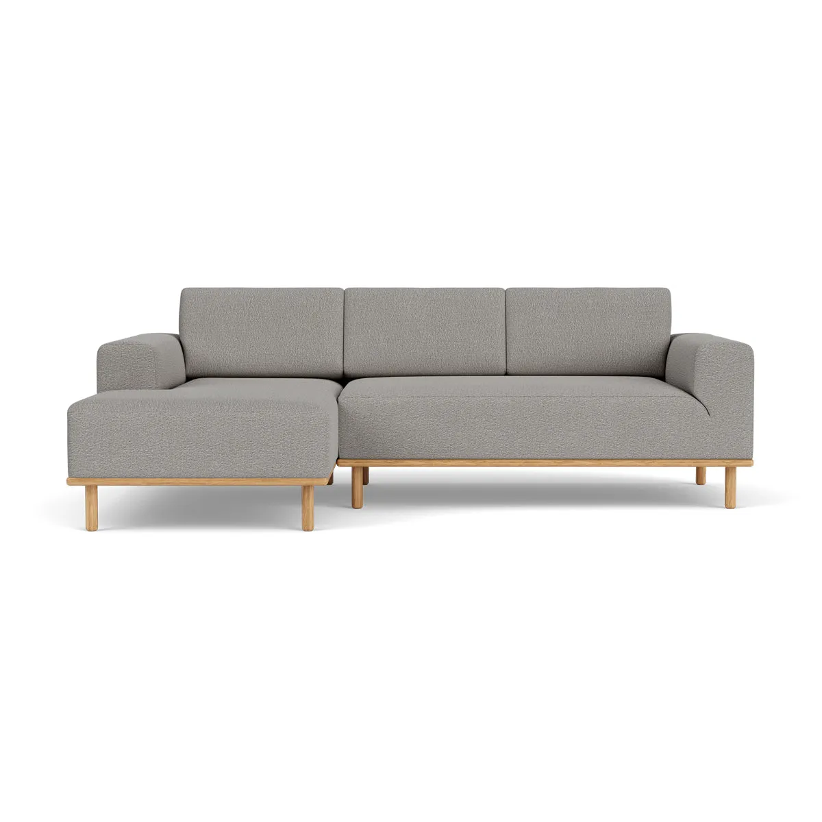 Vilmar Boucle Left Chaise Sofa