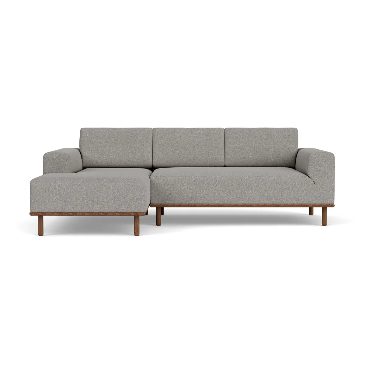 Vilmar Boucle Left Chaise Sofa