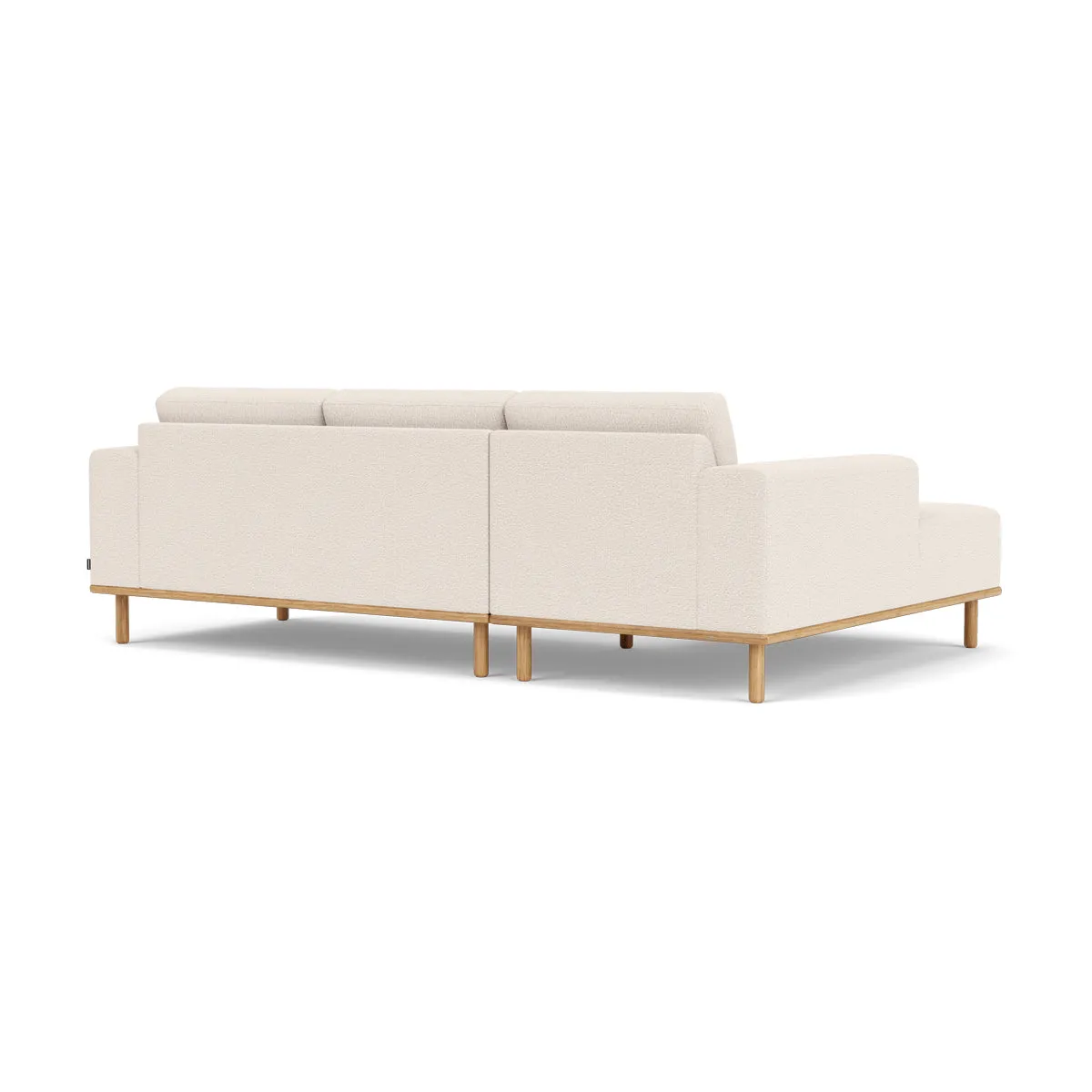 Vilmar Boucle Left Chaise Sofa
