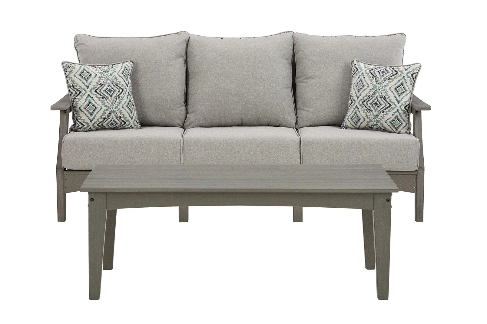 Visola Outdoor Sofa and Coffee Table