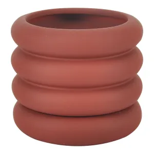 Wava Planter Medium Claret Red
