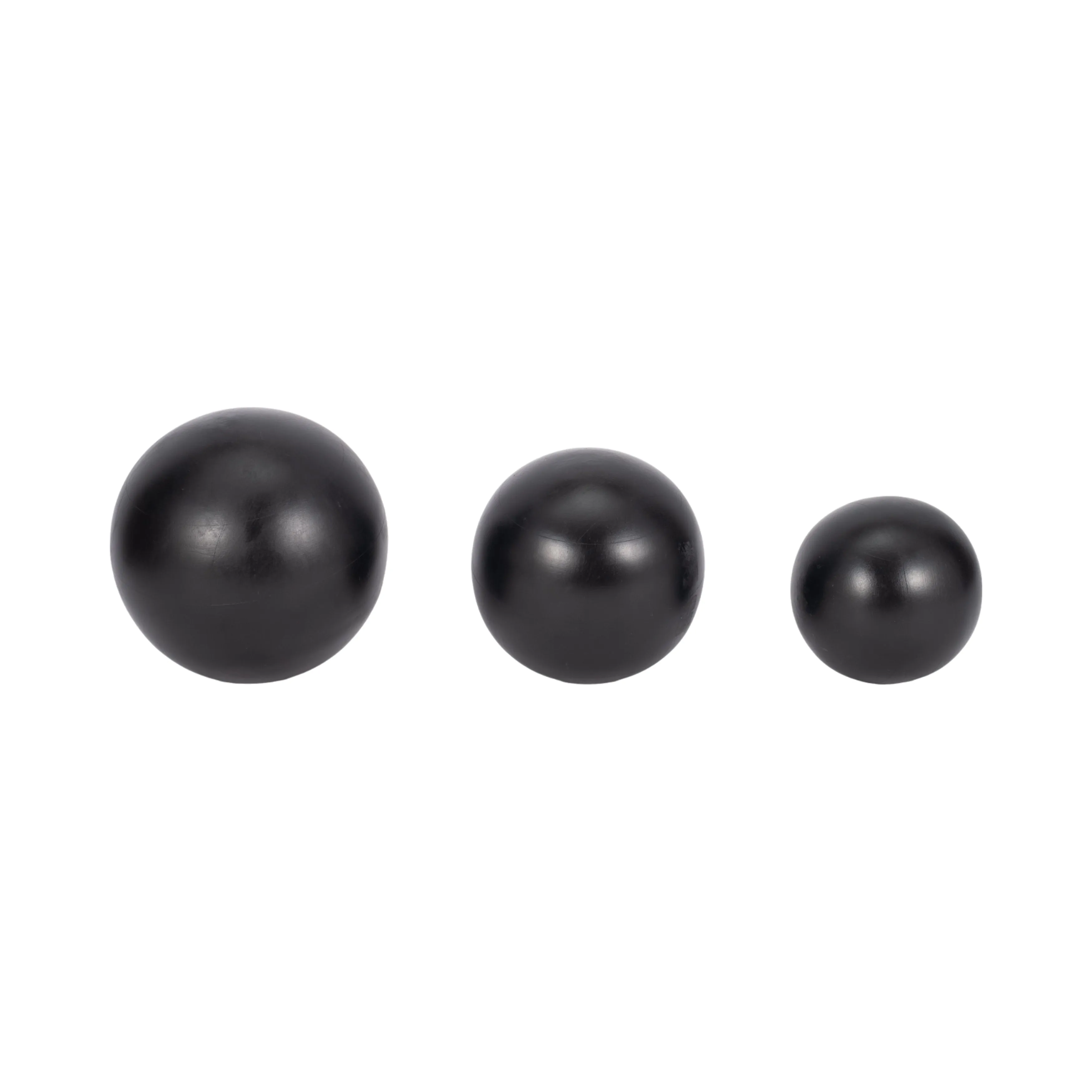 WOOD, S/3 4/5/6" ORBS, BLACK