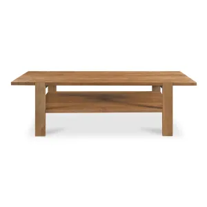 WORKSHOP COFFEE TABLE VINTAGE BROWN